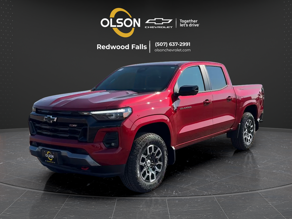 Radiant Red Tintcoat 2026 Chevrolet Colorado Pickup Truck Four-Wheel Drive 8-Speed Automatic
