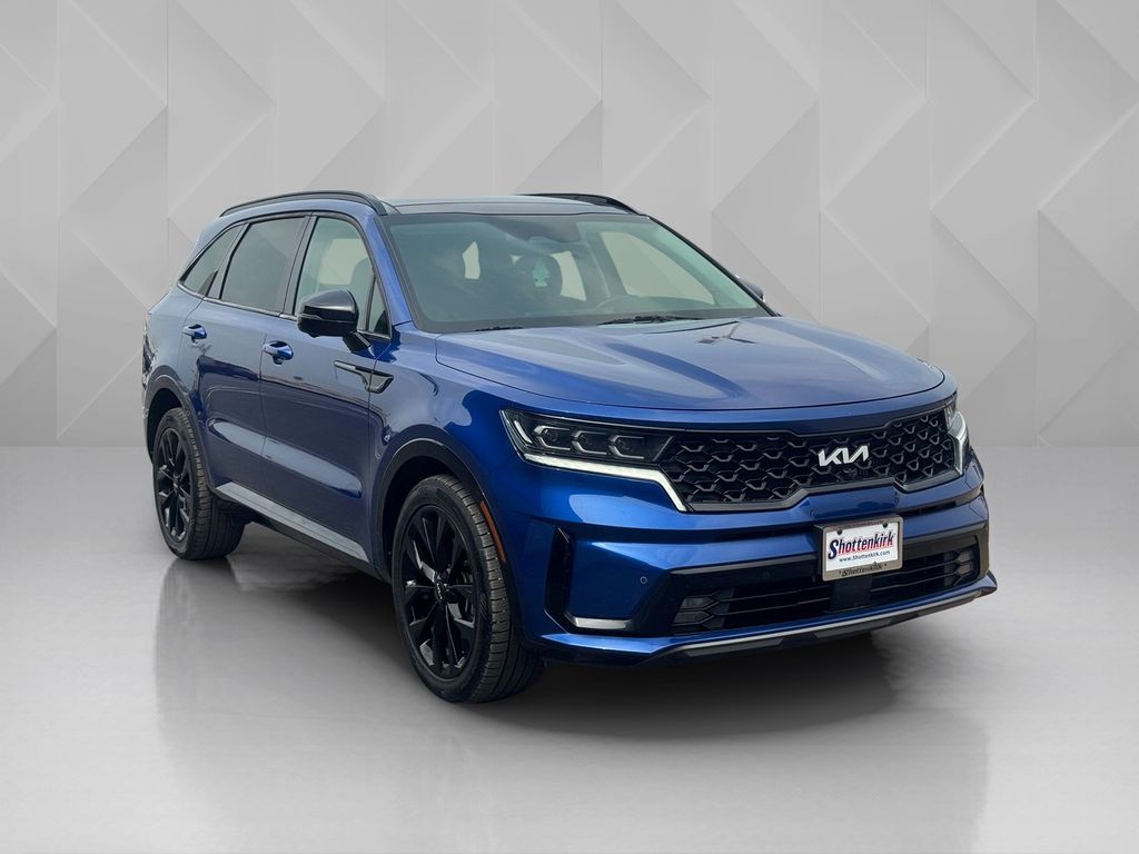 2022 Kia Sorento SX-Prestige Blue at North Houston Mitsubishi