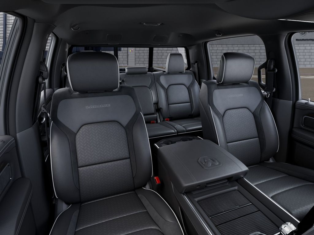 New 2026 Diamond Black Crystal Pearlcoat Ram Laramie image 16