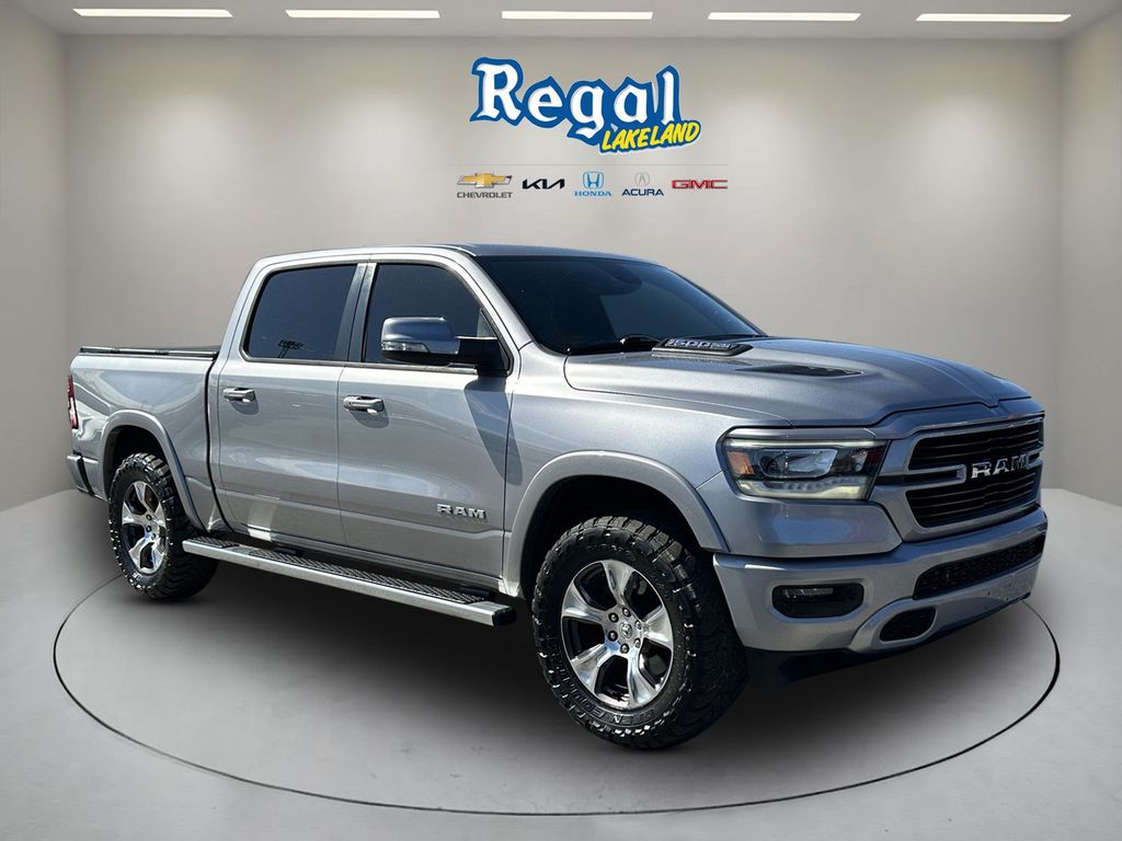 Billet Silver Metallic Clearcoat 2019 RAM 1500 Pickup Truck Four-Wheel Drive 8-Speed Automatic