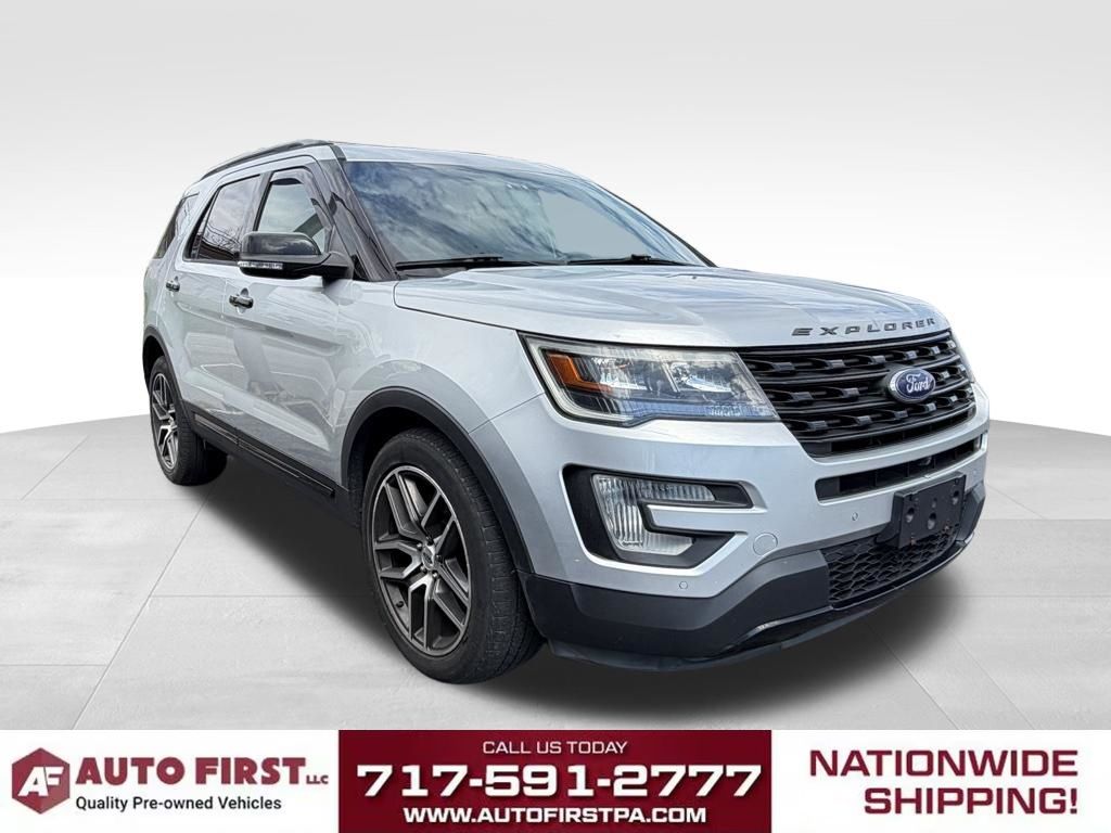 Ingot Silver 2016 Ford Explorer Sport 4WD SUV / Crossover All-Wheel Drive 6-Speed Automatic
