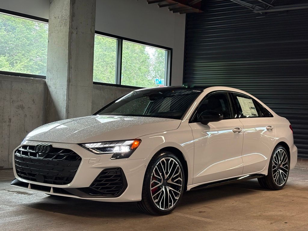White 2026 Audi S3 Sedan All-Wheel Drive 7-Speed Automatic