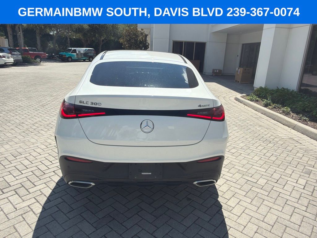 Used 2024 White Mercedes-Benz GLC 300 Coupe image 4