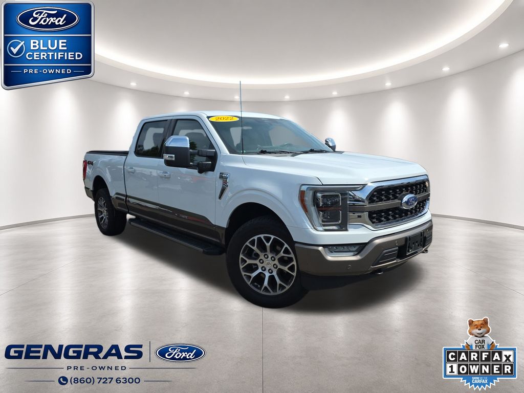 Brown 2022 Ford F-150 Pickup Truck Four-Wheel Drive Automatic