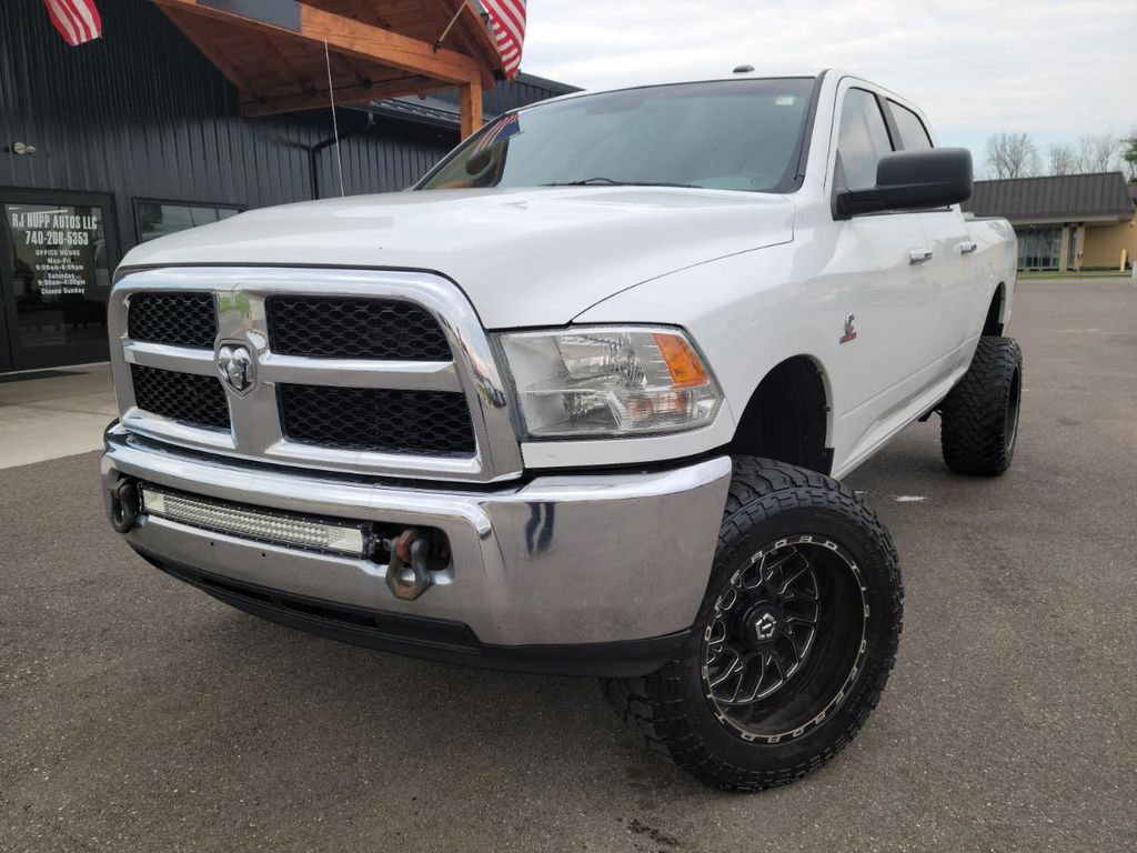 Bright White Clearcoat 2015 RAM 2500 Pickup Truck Four-Wheel Drive 6-Speed Automatic