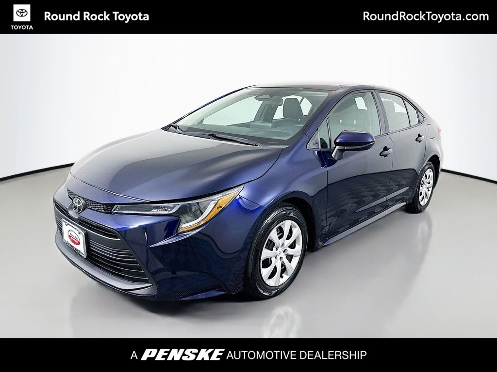 Blueprint 2024 Toyota Corolla Sedan Front-Wheel Drive Continuously Variable Transmission