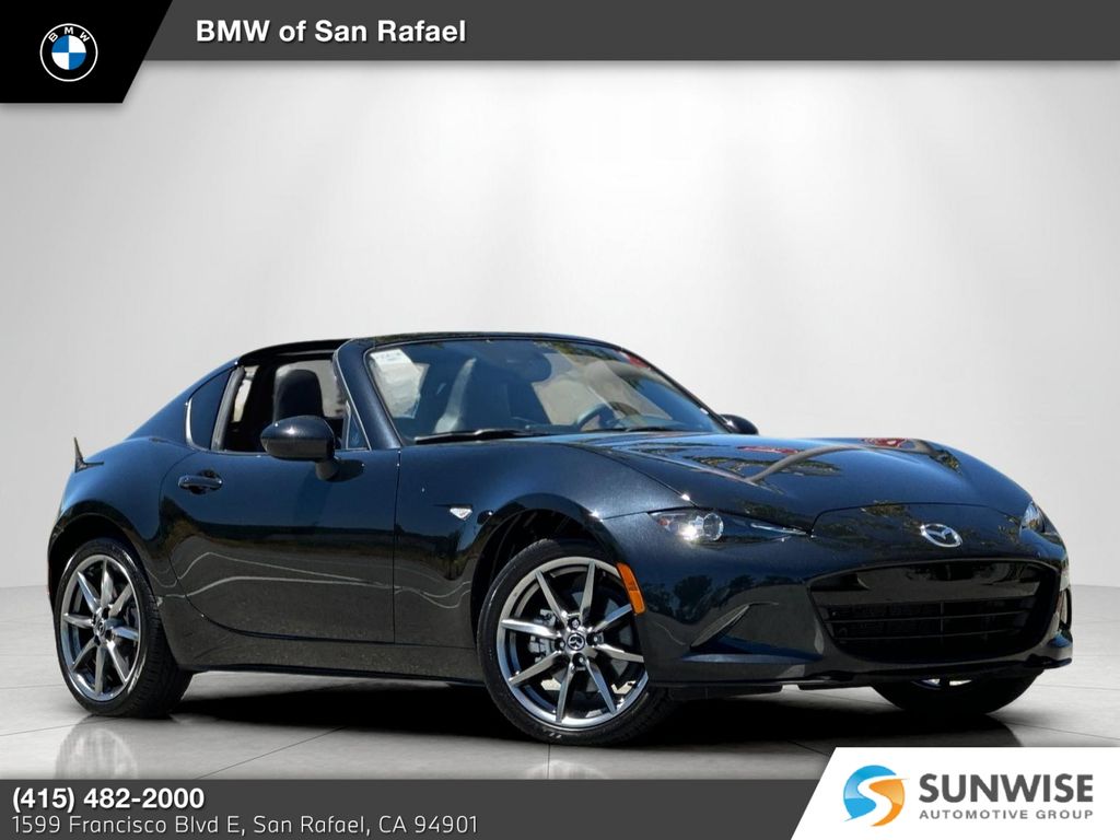 Jet Black Mica 2023 Mazda MX-5 Miata Convertible Rear-Wheel Drive 6-Speed Automatic