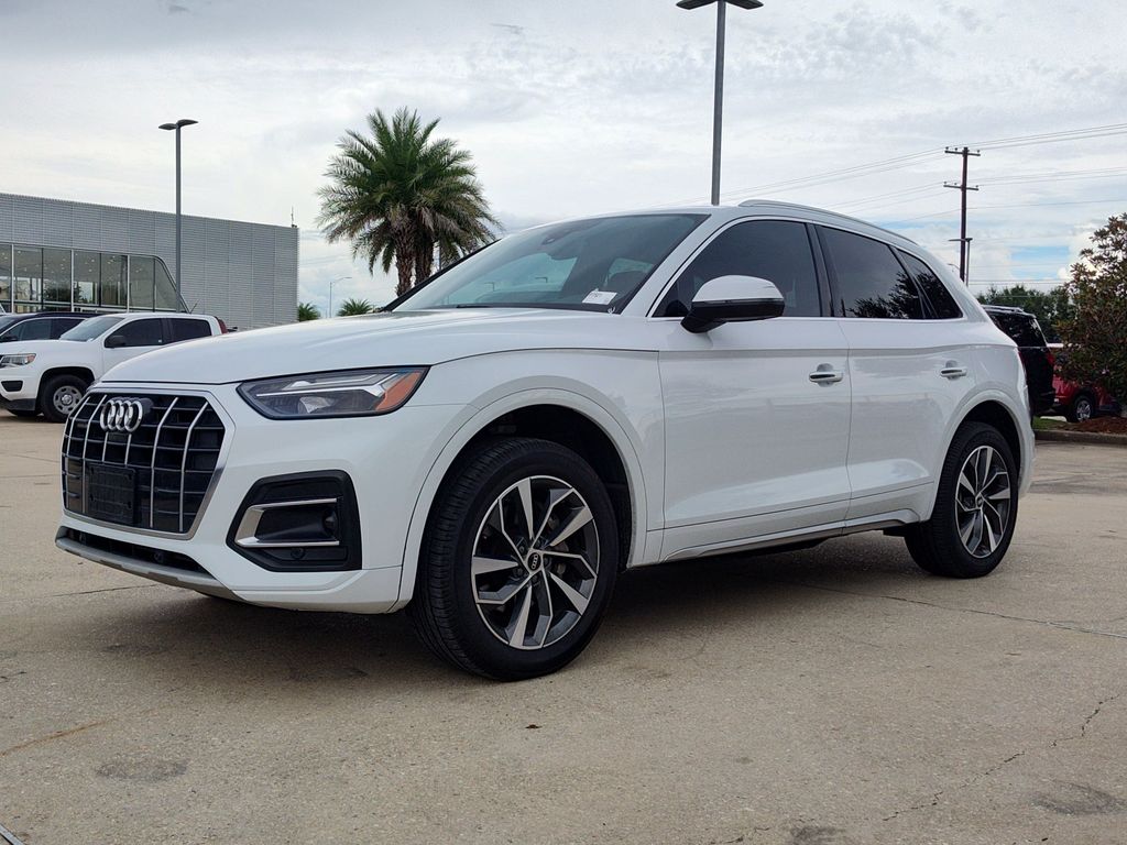 White 2021 Audi Q5 SUV / Crossover All-Wheel Drive 7-Speed Automatic