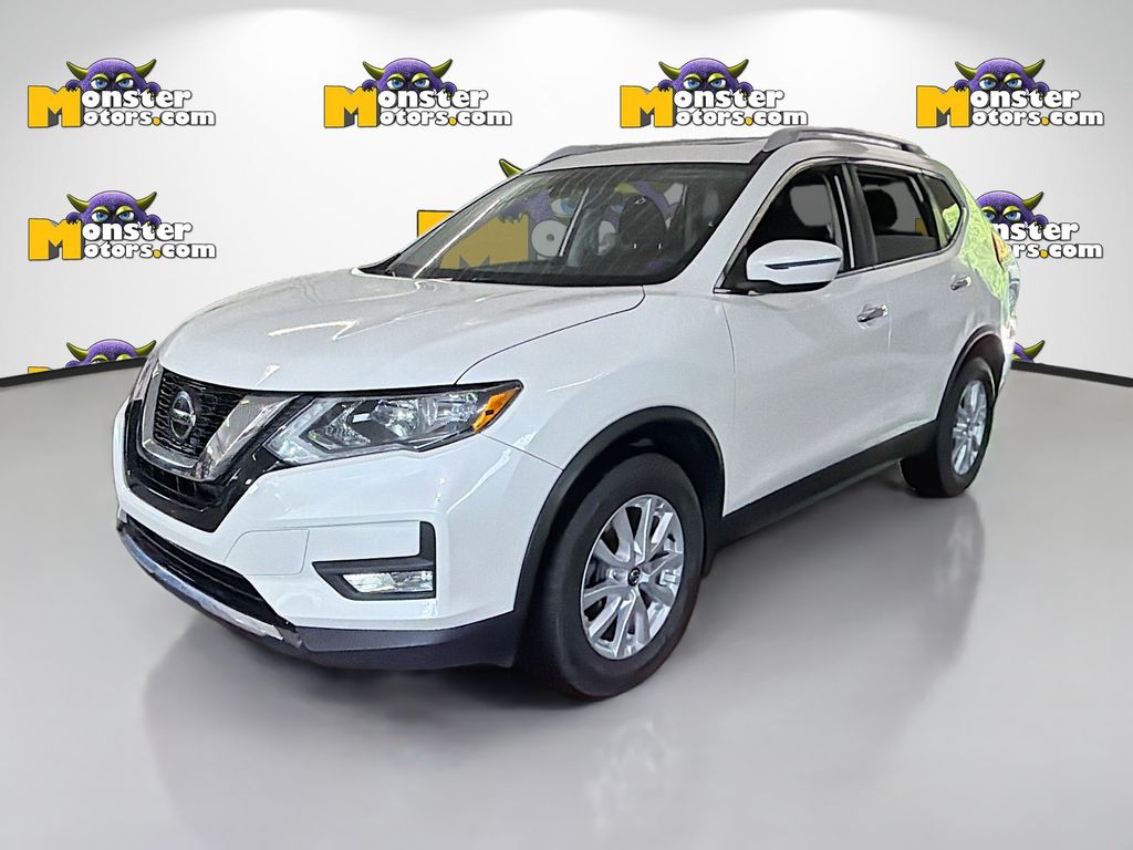 White 2019 Nissan Rogue SL AWD SUV / Crossover All-Wheel Drive Continuously Variable Transmission