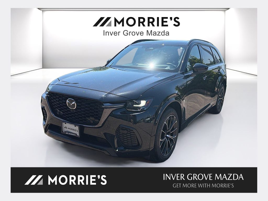Jet Black Mica 2025 Mazda CX-70 SUV / Crossover All-Wheel Drive 8-Speed Automatic