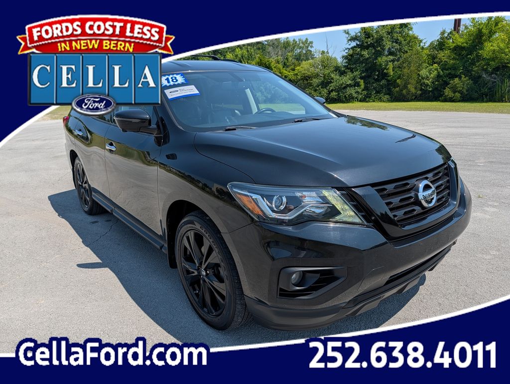 Gray (Magnetic Black) 2018 Nissan Pathfinder SL 4WD SUV / Crossover Four-Wheel Drive Continuously Variable Transmission