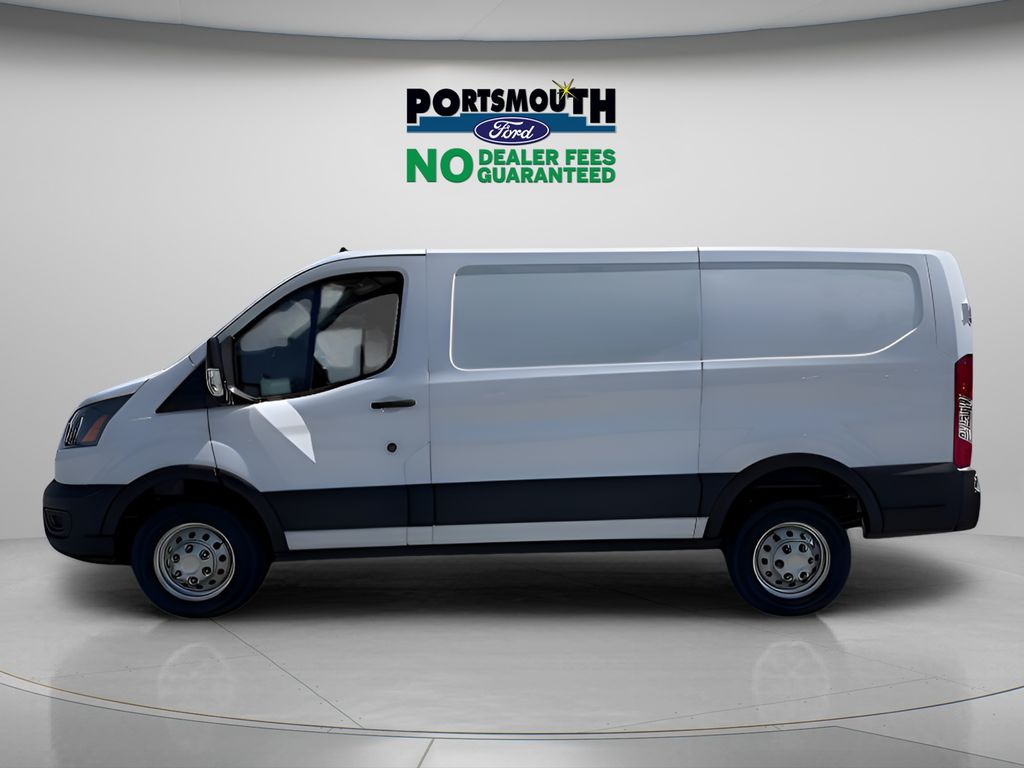 Oxford White 2025 Ford Transit Cargo 150 Low Roof RWD Van Rear-Wheel Drive