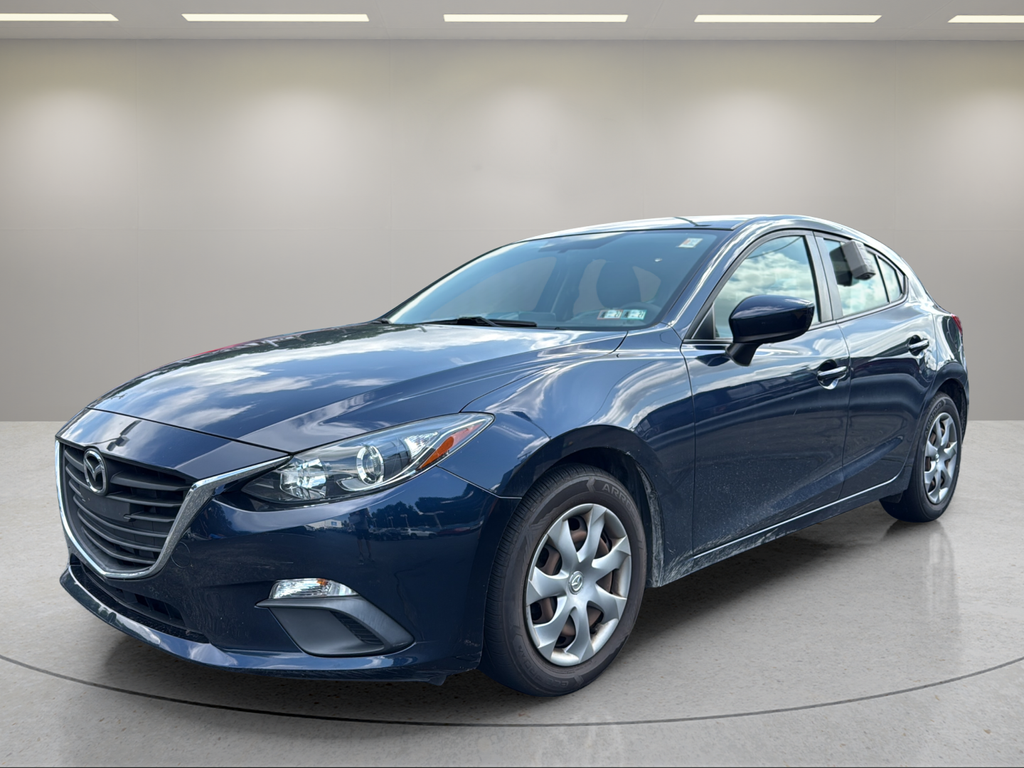 2015 Mazda Mazda3 i Sport Blue at Phil Fitts Ford