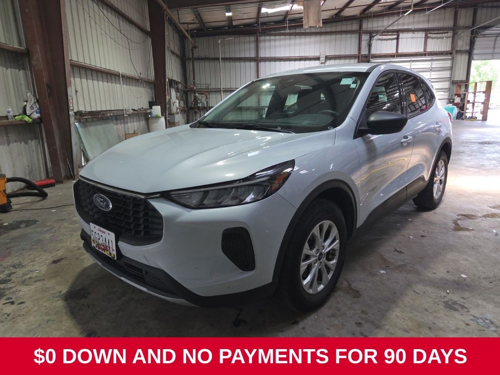 Silver Metallic 2025 Ford Escape SUV / Crossover All-Wheel Drive 8-Speed Automatic