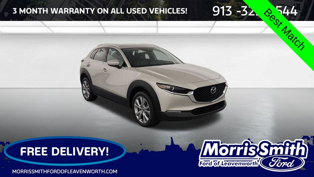 Gray (Platinum Quartz Metallic) 2023 Mazda CX-30 2.5 S Premium AWD SUV / Crossover All-Wheel Drive 6-Speed Automatic