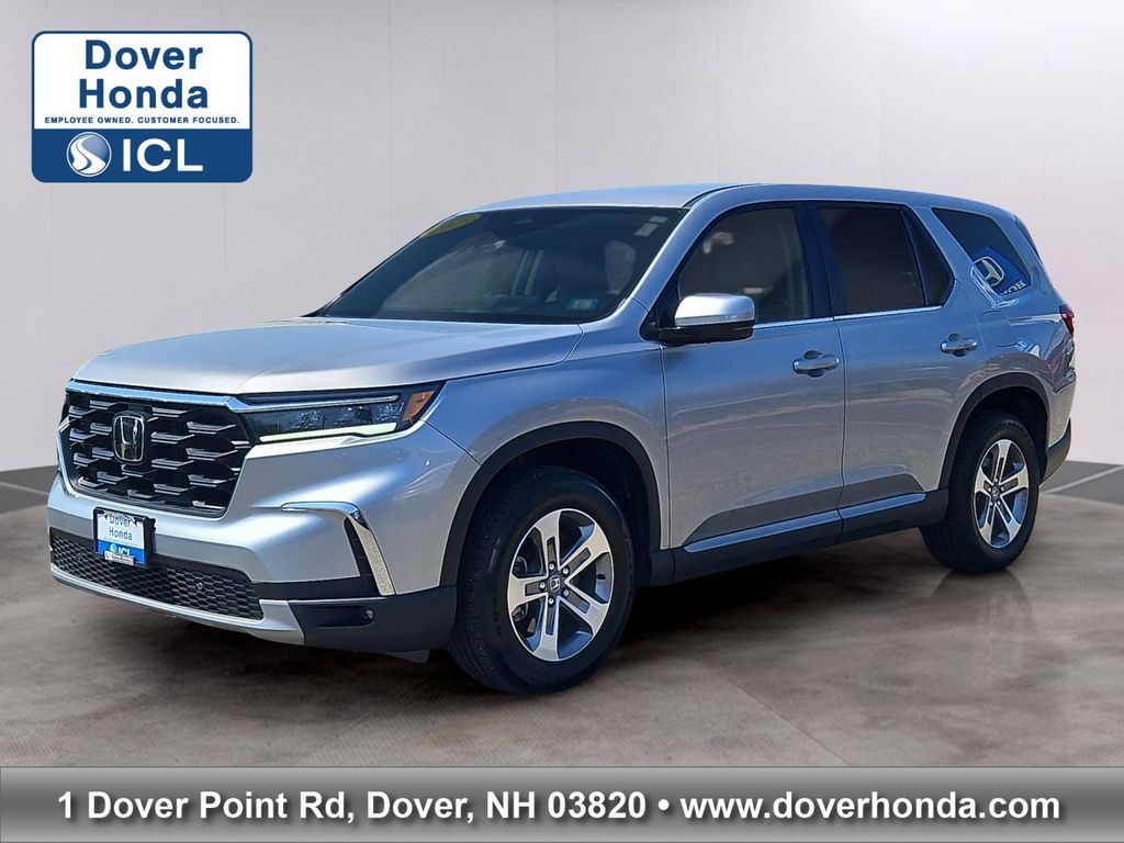 Silver 2025 Honda Pilot SUV / Crossover All-Wheel Drive Automatic