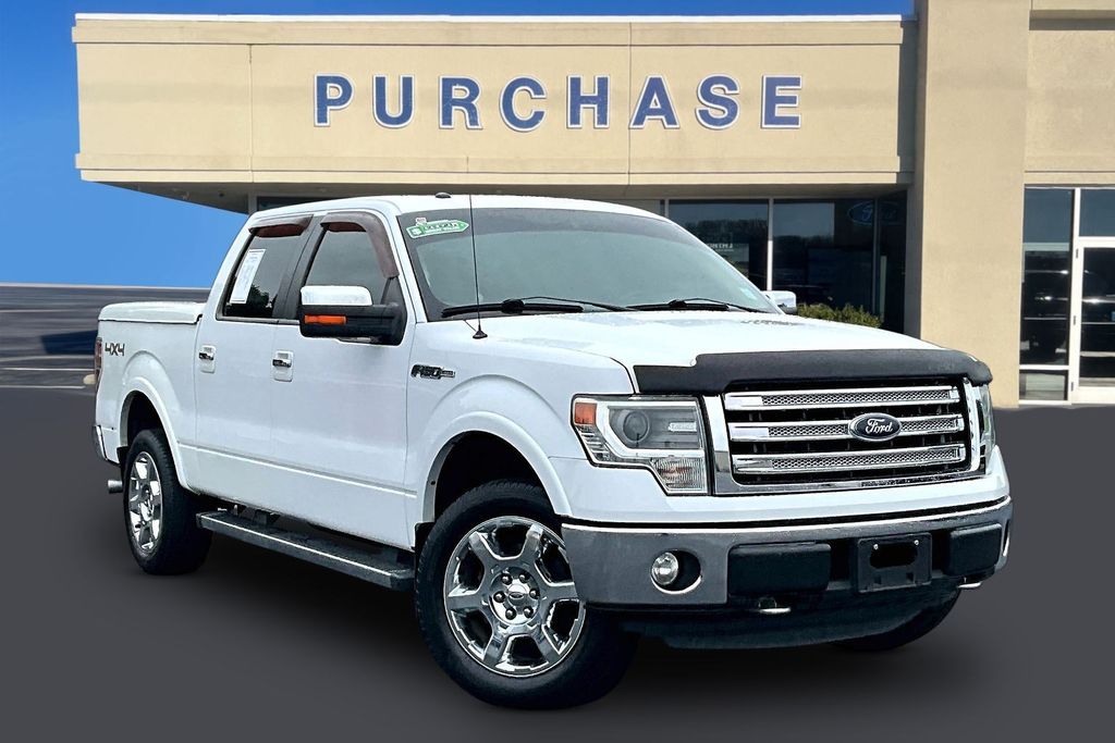 Oxford White 2014 Ford F-150 Pickup Truck Four-Wheel Drive 6-Speed Automatic