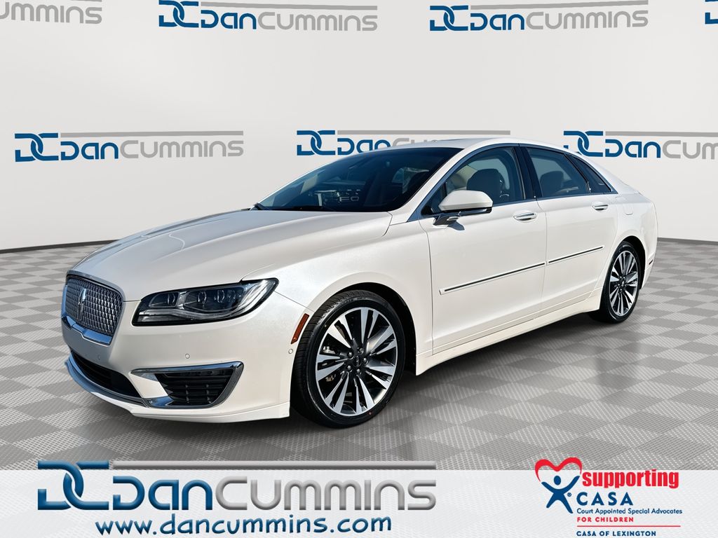 White Platinum Clearcoat Metallic 2018 Lincoln MKZ Reserve AWD Sedan All-Wheel Drive 6-Speed Automatic