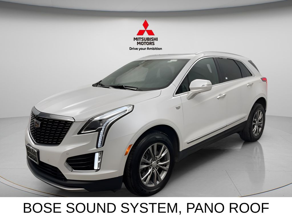 Crystal White Tricoat 2023 Cadillac XT5 Premium Luxury AWD SUV / Crossover Four-Wheel Drive 9-Speed Automatic