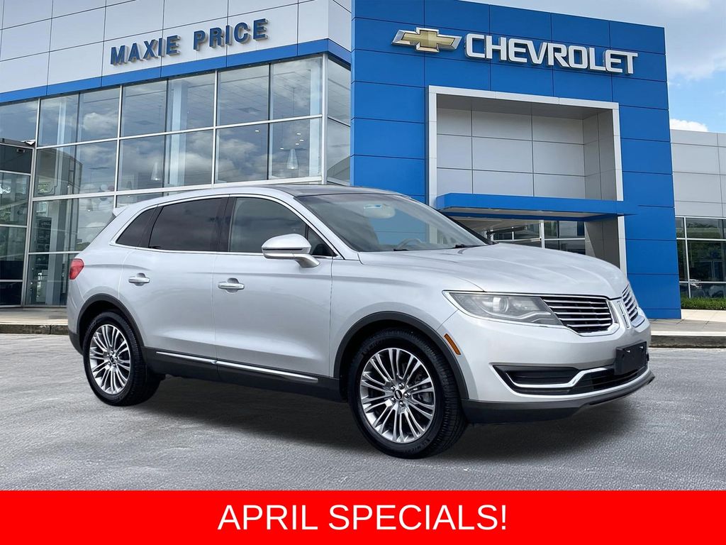 Ingot Silver 2016 Lincoln MKX Reserve AWD SUV / Crossover All-Wheel Drive 6-Speed Automatic