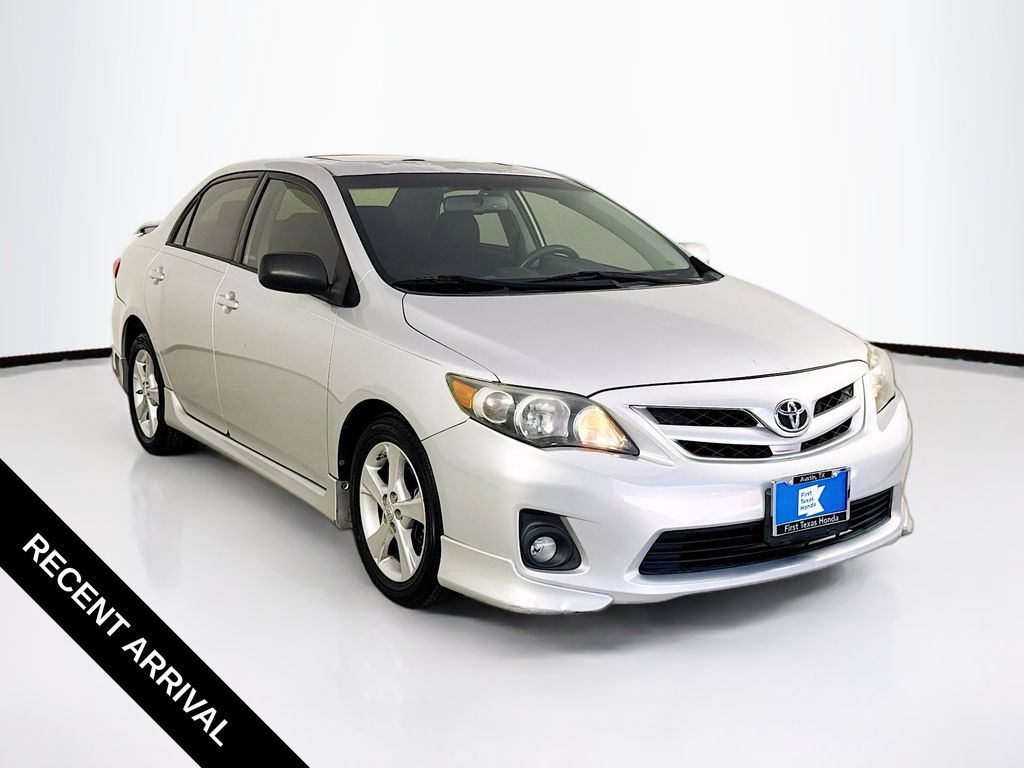 Classic Silver Metallic 2012 Toyota Corolla Sedan Front-Wheel Drive 4-Speed Automatic