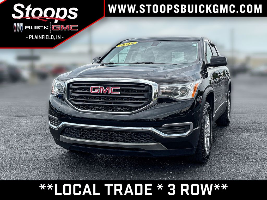 Black (Ebony Twilight Metallic) 2018 GMC Acadia SUV / Crossover Front-Wheel Drive 6-Speed Automatic
