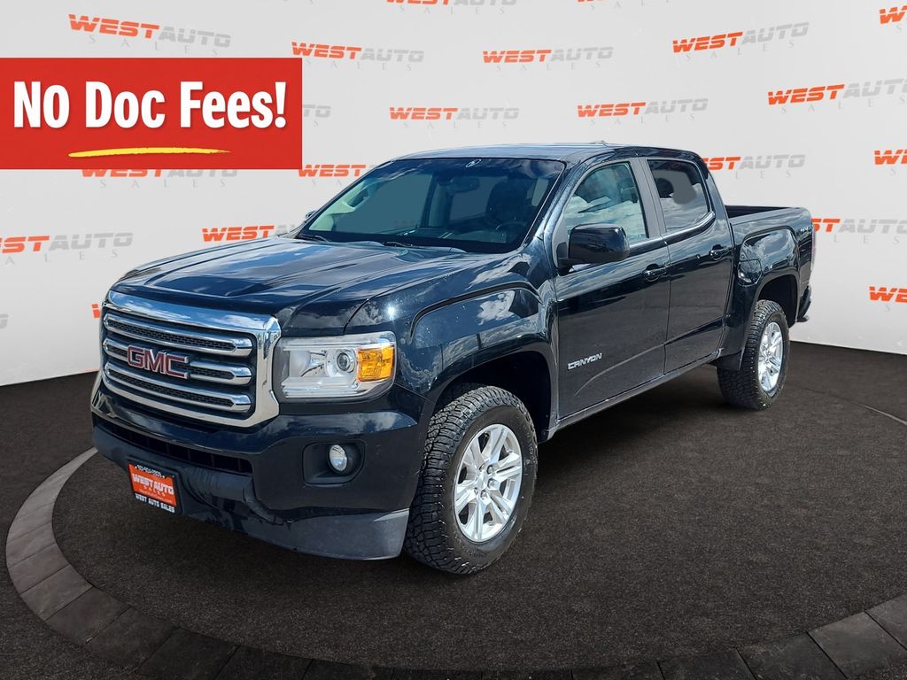 Onyx Black 2019 GMC Canyon Pickup Truck Four-Wheel Drive 8-Speed Automatic