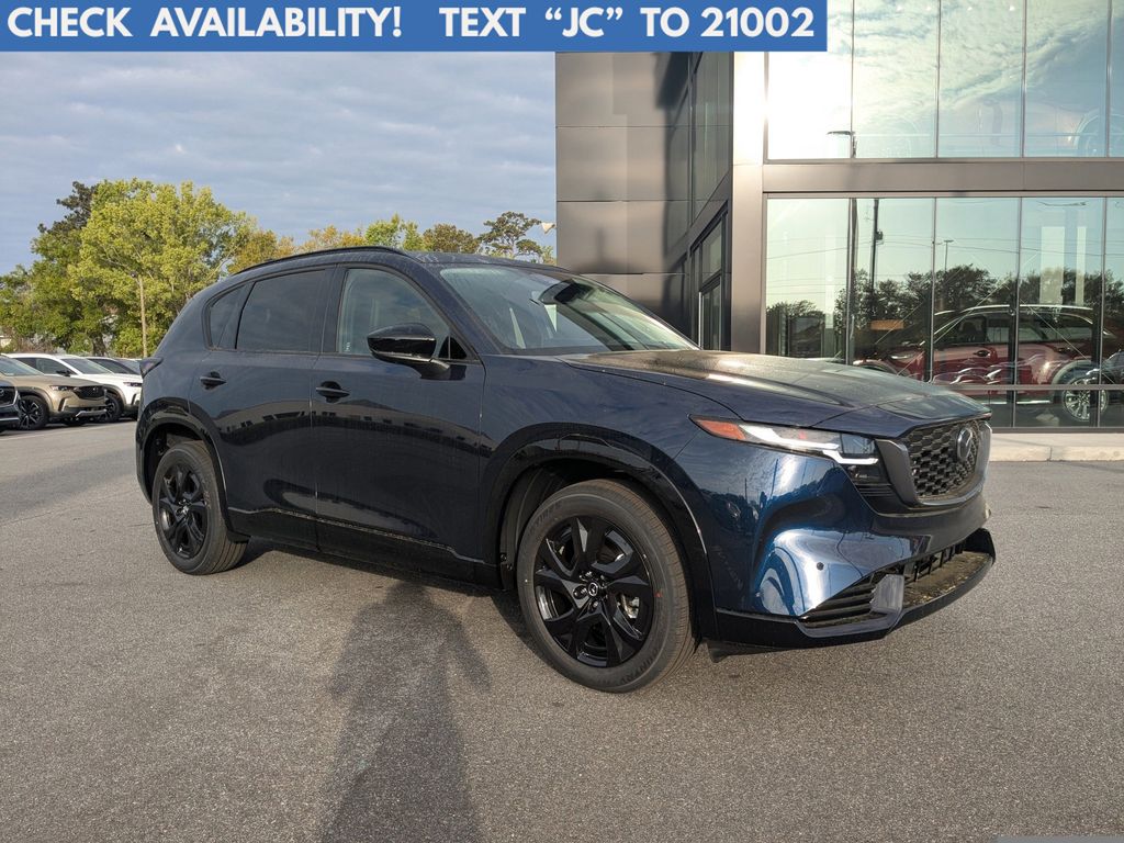 Navy Blue Mica 2026 Mazda CX-5 2.5 S Premium Plus AWD SUV / Crossover All-Wheel Drive 6-Speed Automatic