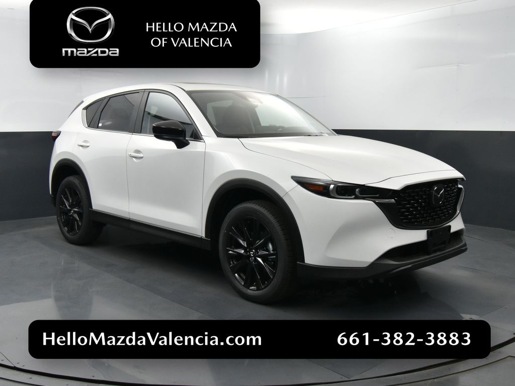 Rhodium White Metallic 2025 Mazda CX-5 2.5 S Carbon Edition AWD SUV / Crossover All-Wheel Drive 6-Speed Automatic