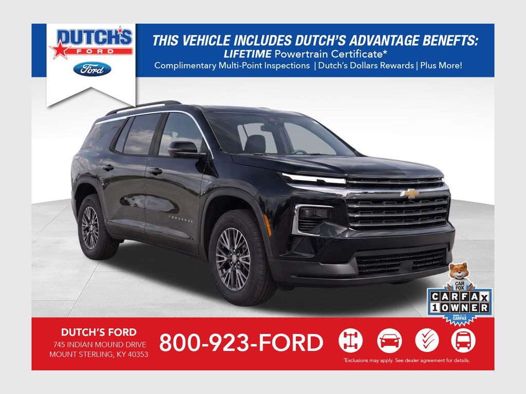 Mosaic Black Metallic 2026 Chevrolet Traverse SUV / Crossover Front-Wheel Drive 8-Speed Automatic