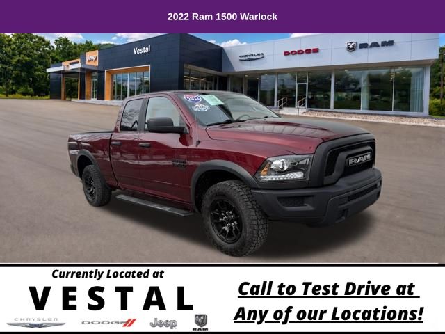 Delmonico Red Pearlcoat 2022 RAM 1500 Pickup Truck Four-Wheel Drive 8-Speed Automatic