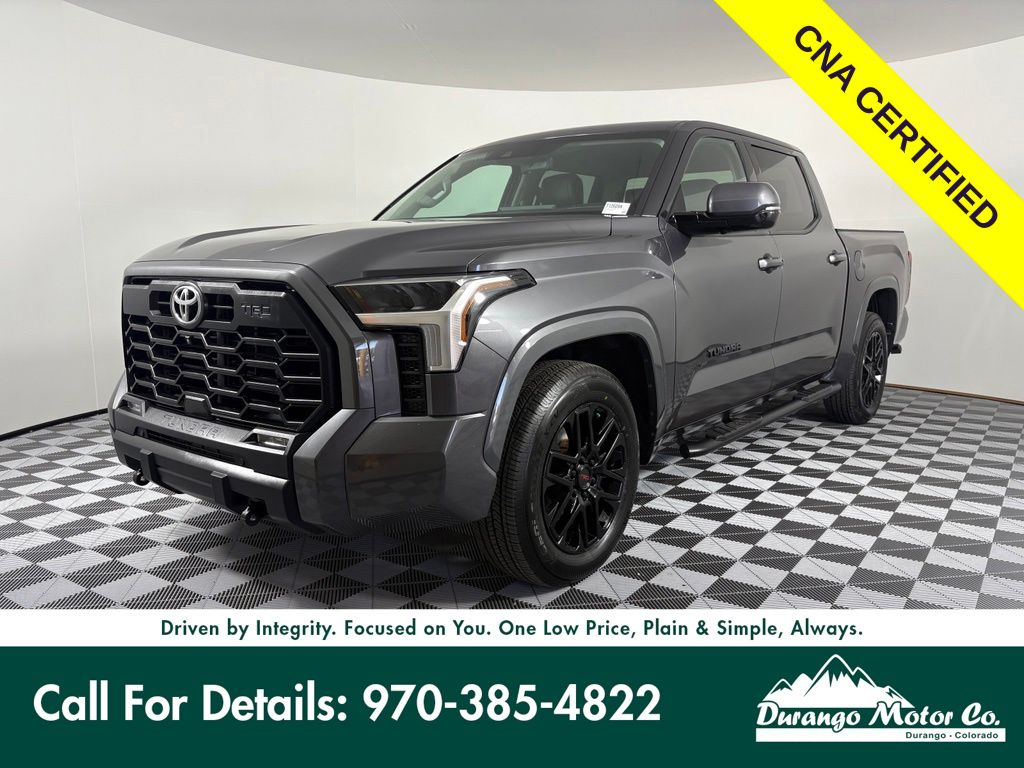 Magnetic Gray Metallic 2022 Toyota Tundra Pickup Truck Four-Wheel Drive Automatic