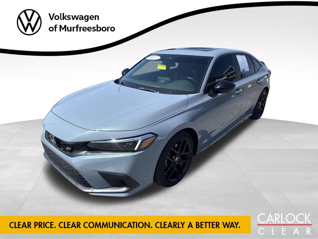 Sonic Gray Pearl 2023 Honda Civic Sedan Front-Wheel Drive 6-Speed Manual
