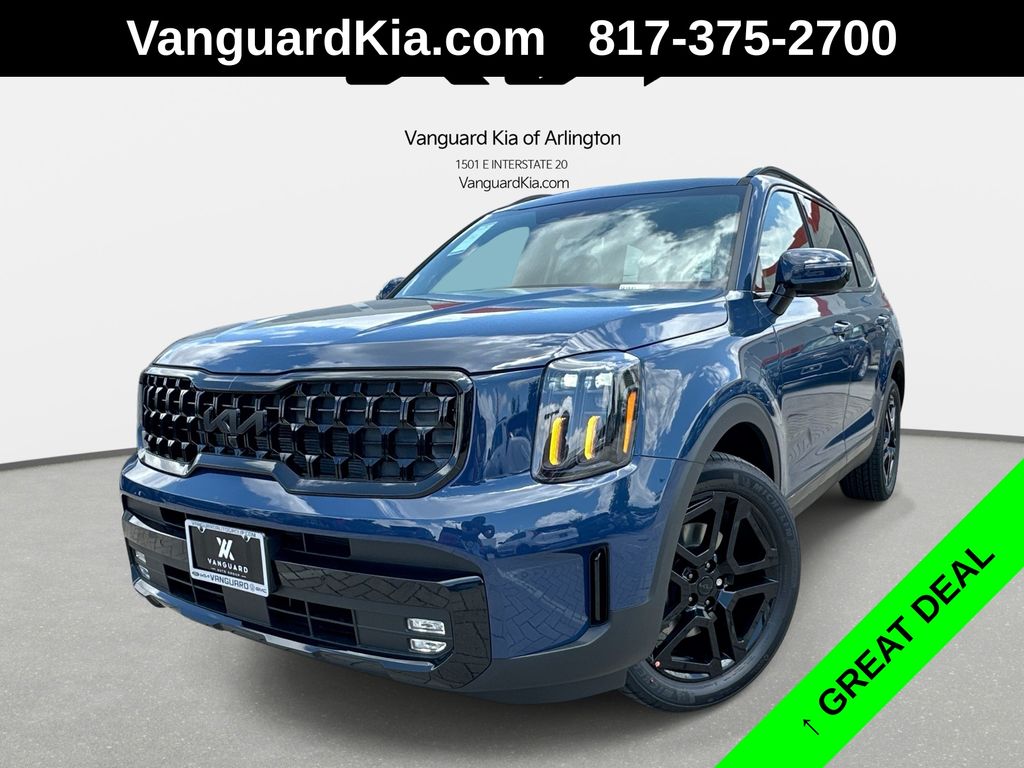 Midnight Lake Blue 2025 Kia Telluride SUV / Crossover All-Wheel Drive 8-Speed Automatic