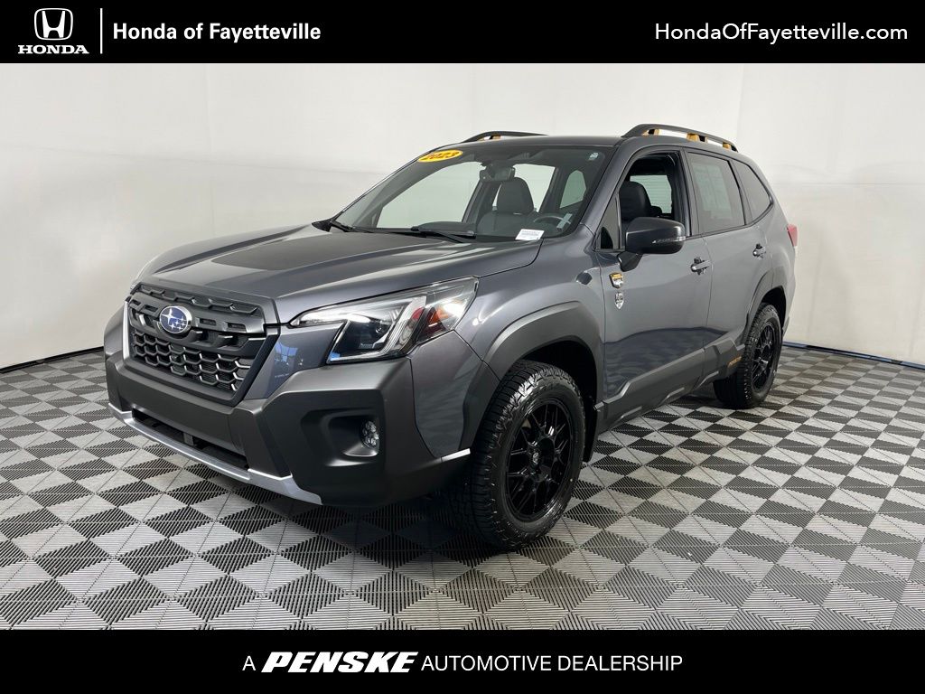 Magnetite Gray Metallic 2023 Subaru Forester SUV / Crossover All-Wheel Drive Continuously Variable Transmission