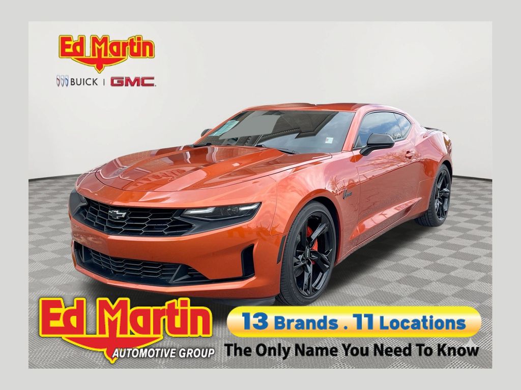 Orange Metallic 2023 Chevrolet Camaro 1LT Coupe RWD Coupe Rear-Wheel Drive Automatic