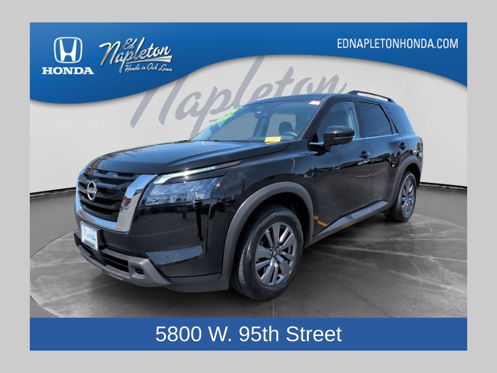 Super Black 2025 Nissan Pathfinder SV FWD SUV / Crossover Front-Wheel Drive 9-Speed Automatic