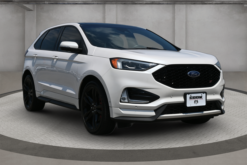 2019 Ford Edge ST White at Durrett Motor Company