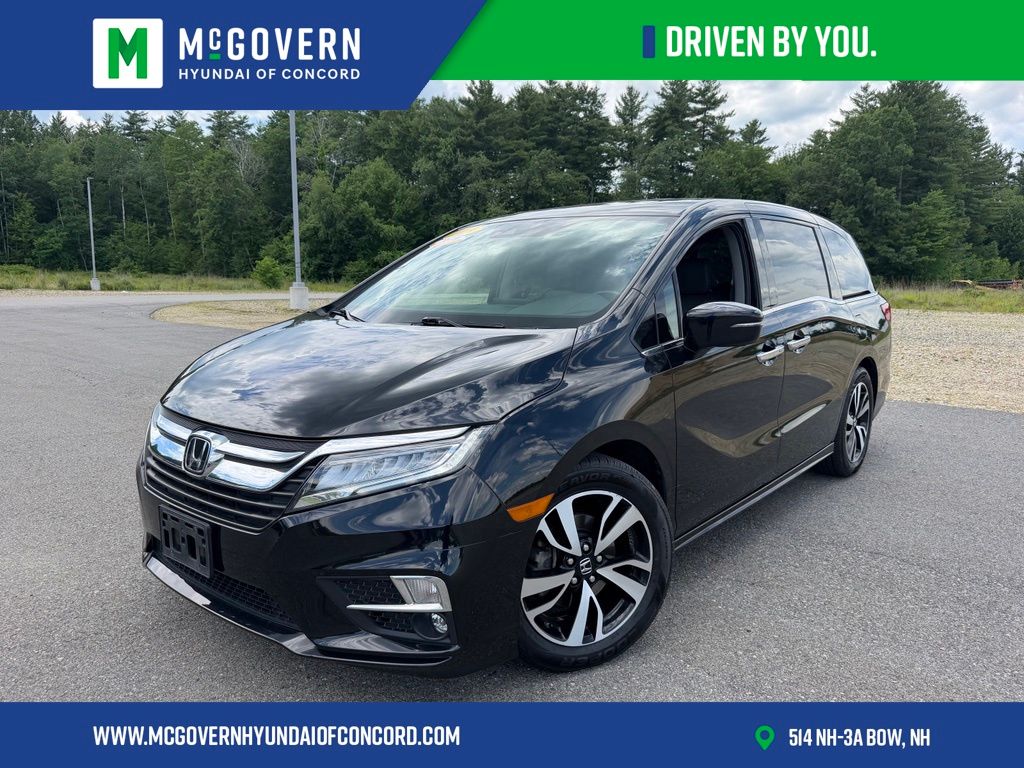 Sunfire Red 2019 Honda Odyssey Minivan Front-Wheel Drive Automatic