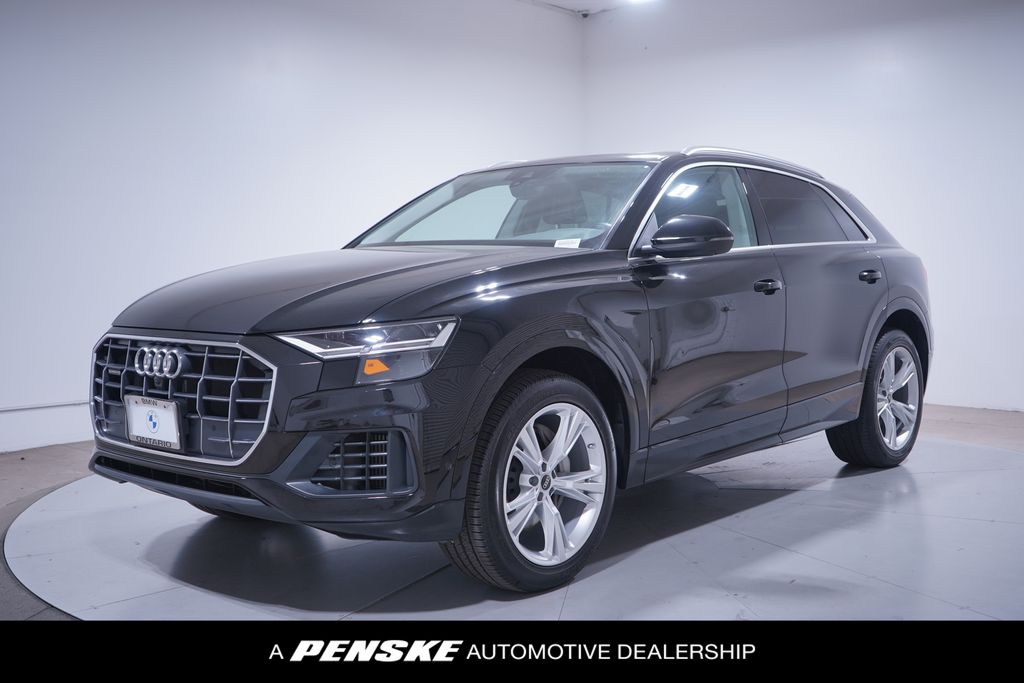 Mythos Black Metallic 2022 Audi Q8 quattro Premium 55 TFSI SUV / Crossover All-Wheel Drive 8-Speed Automatic