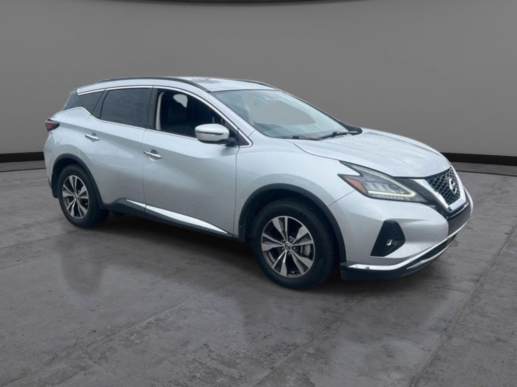 Brilliant Silver Metallic 2022 Nissan Murano SUV / Crossover Front-Wheel Drive Continuously Variable Transmission