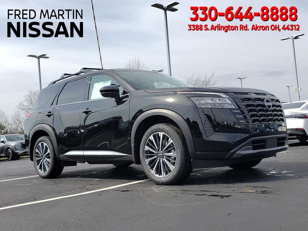 Super Black 2026 Nissan Pathfinder Platinum 4WD SUV / Crossover All-Wheel Drive 9-Speed Automatic