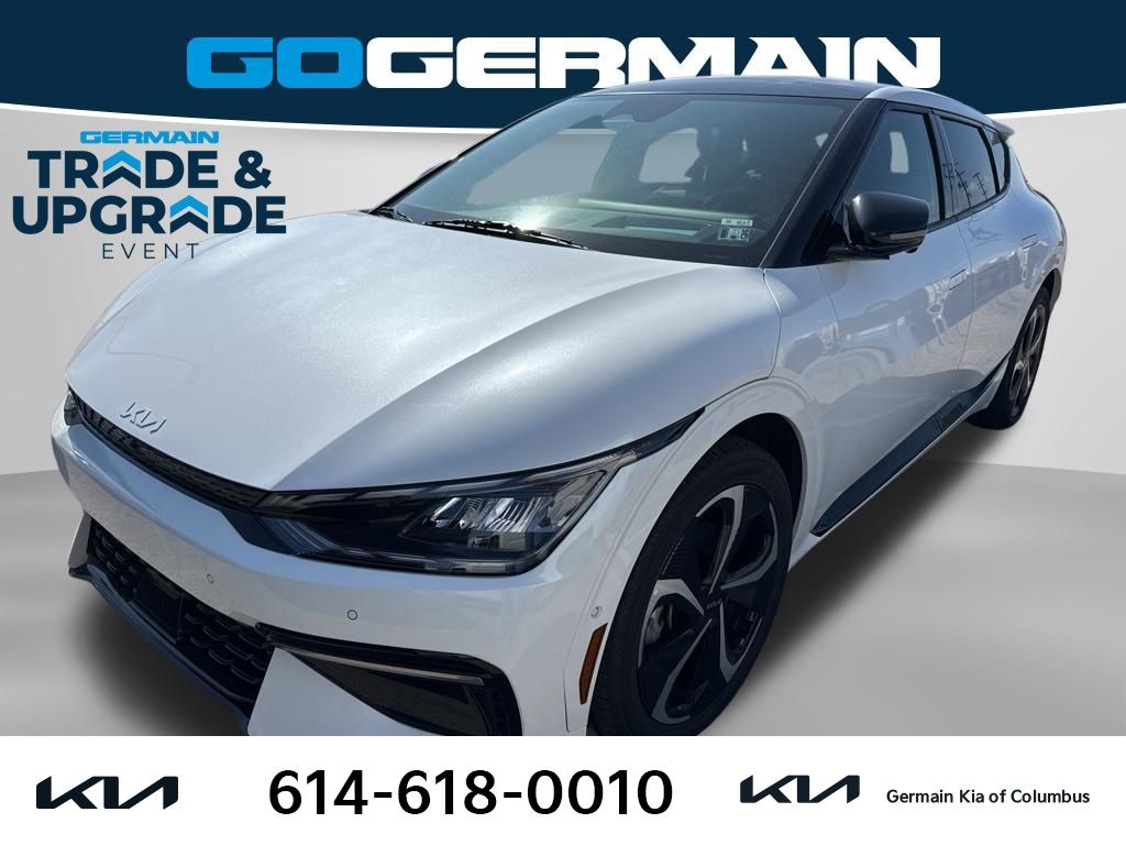 Snow White Pearl 2023 Kia EV6 GT-Line AWD SUV / Crossover All-Wheel Drive 1-Speed Automatic