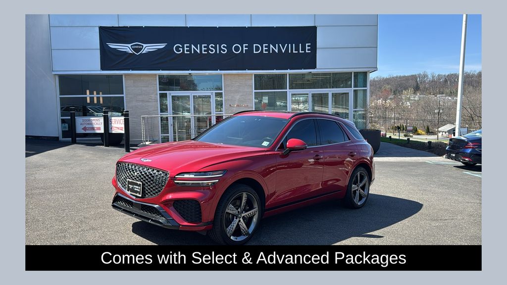 Mauna Red 2023 Genesis GV70 SUV / Crossover All-Wheel Drive 8-Speed Automatic