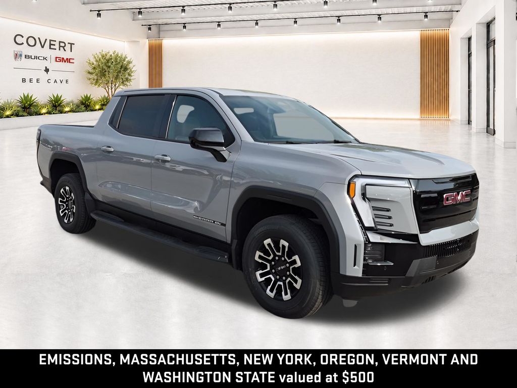Gray 2026 GMC Sierra EV Pickup Truck All-Wheel Drive 1-Speed Automatic