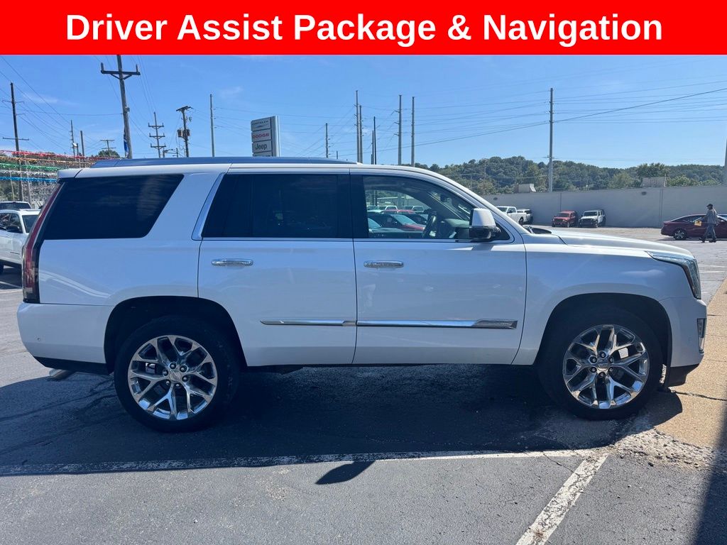 Crystal White Tricoat 2017 Cadillac Escalade SUV / Crossover Four-Wheel Drive 8-Speed Automatic