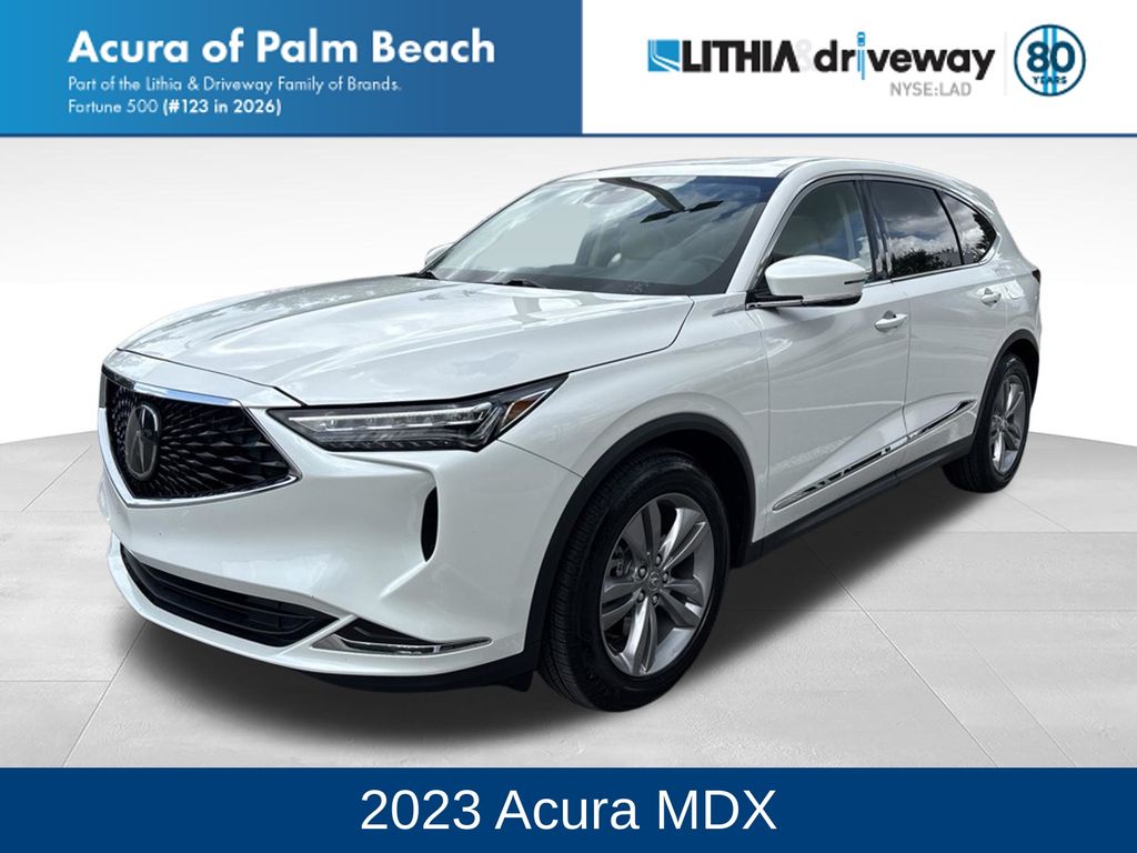 Platinum White Pearl 2023 Acura MDX SUV / Crossover Front-Wheel Drive Automatic