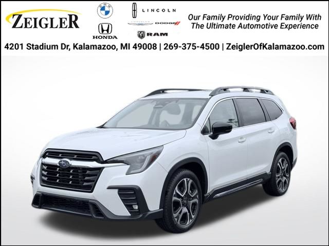Crystal White Pearl 2024 Subaru Ascent SUV / Crossover All-Wheel Drive Continuously Variable Transmission