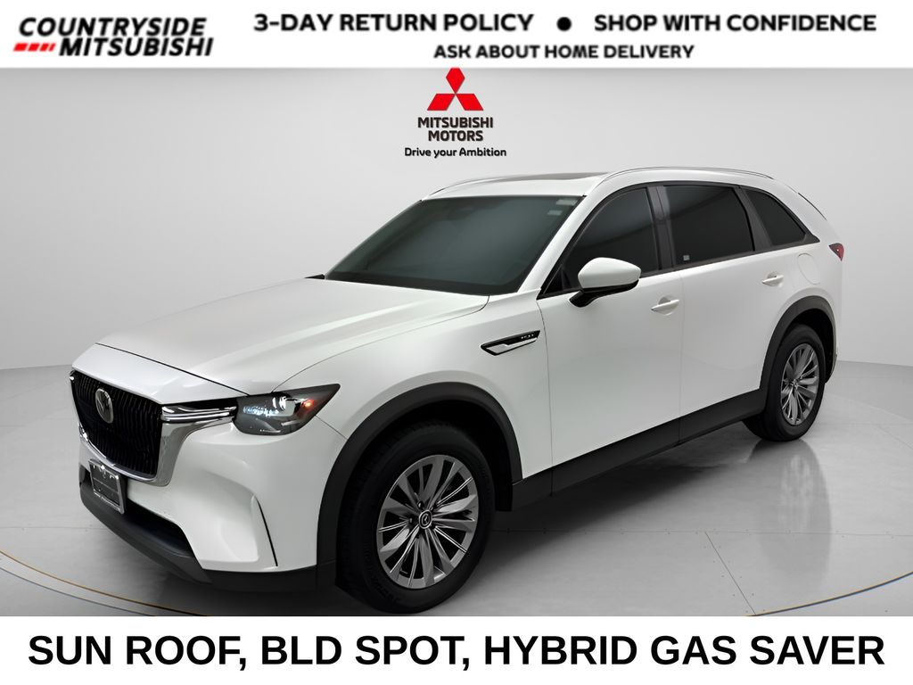 Rhodium White Premium 2024 Mazda CX-90 SUV / Crossover All-Wheel Drive 8-Speed Automatic