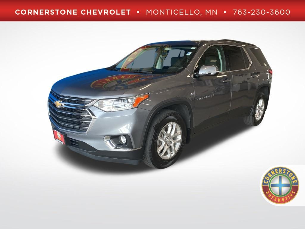 Gray (Satin Steel Metallic) 2019 Chevrolet Traverse SUV / Crossover Four-Wheel Drive 9-Speed Automatic